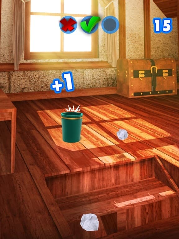 Paper Throw - Aim and Toss screenshot 3