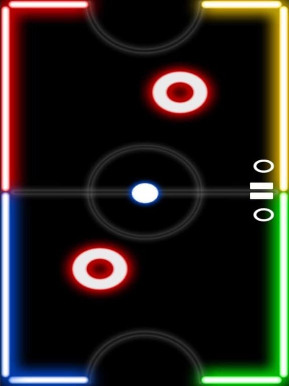 Air Glow Hockey Table Space Arena screenshot 2