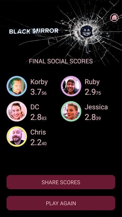 Black Mirror Nosedive