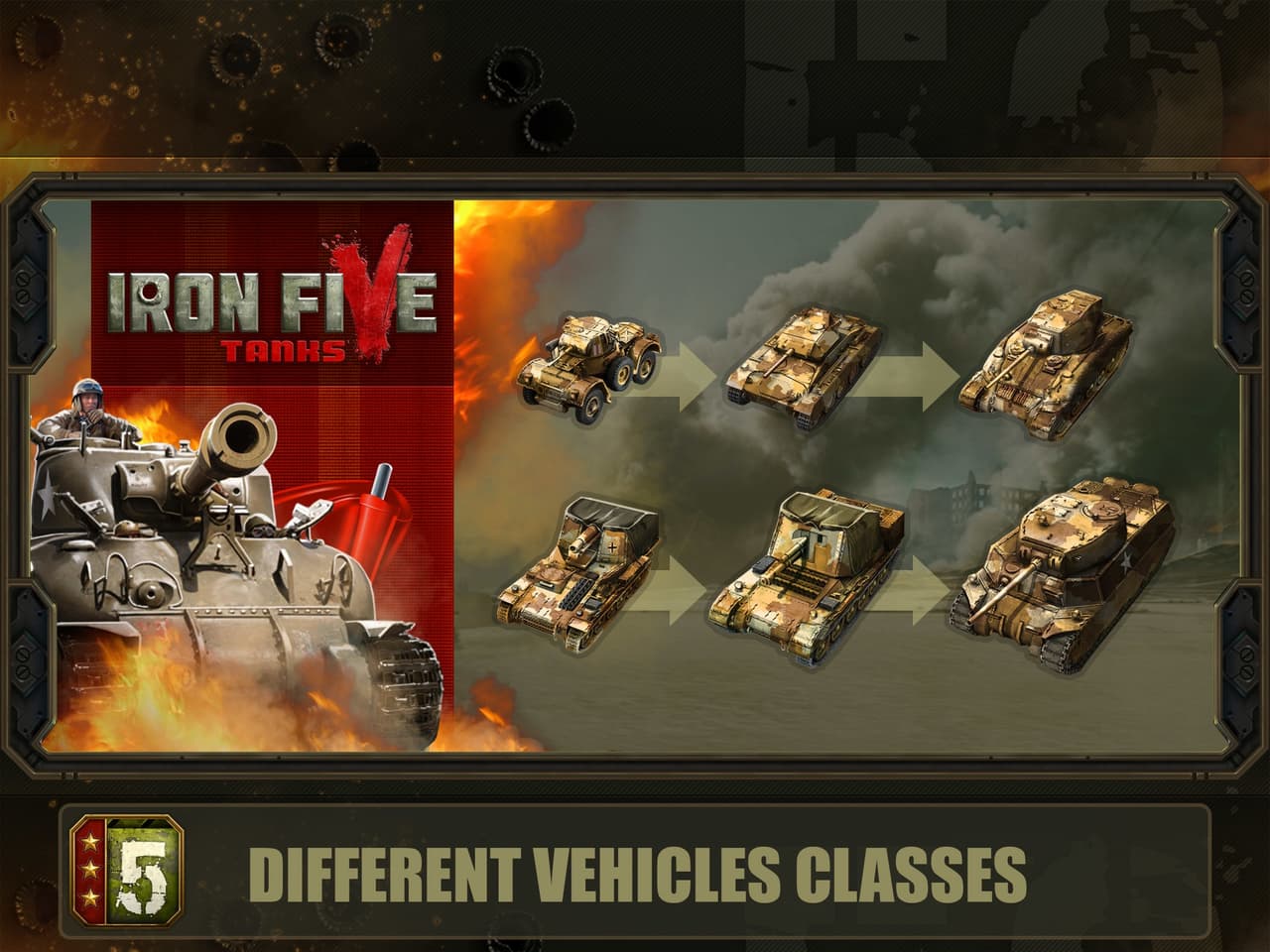Iron 5 tanks screenshot 4