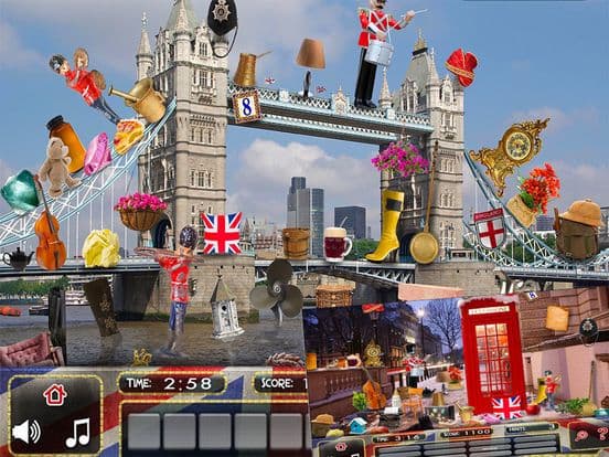 Hidden Objects London Spy Time