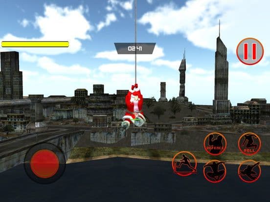 Crime City Santa Rope Hero screenshot 3