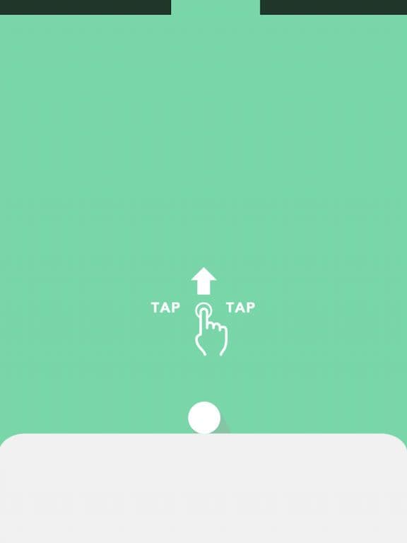 Dash Up ballz - flappy tennis screenshot 2