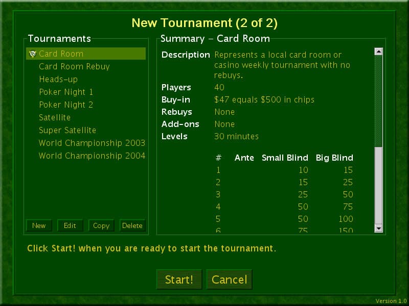 DD Tournament Poker: No Limit Texas Holdem screenshot 2