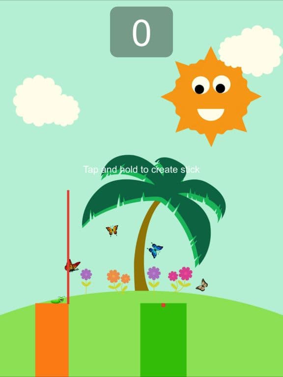 Worm Ninja Stick Hero for Kids screenshot 4