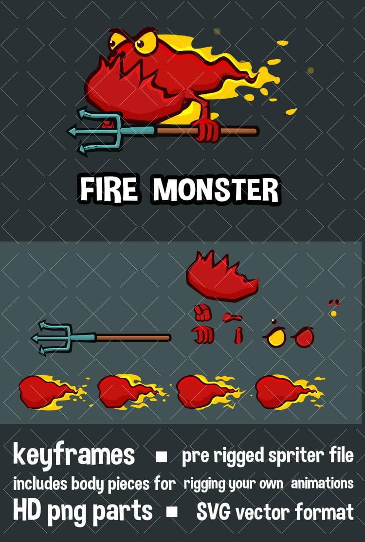 Fire monster