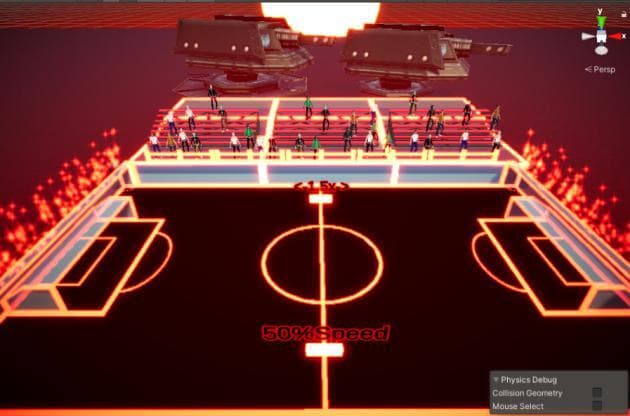 LOCAL MULTIPLAYER SPACE PONG