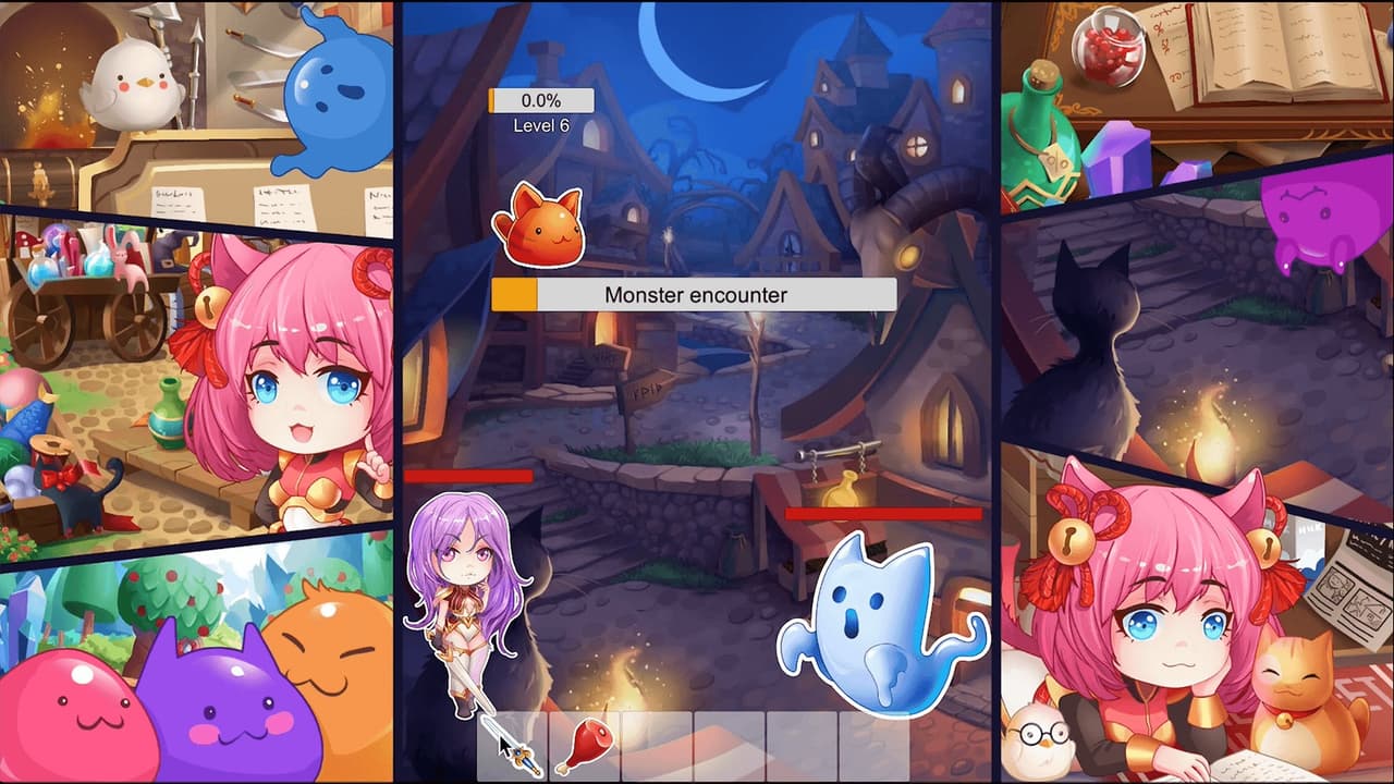 Slime Age: Parody MMORPG Clicker screenshot 5