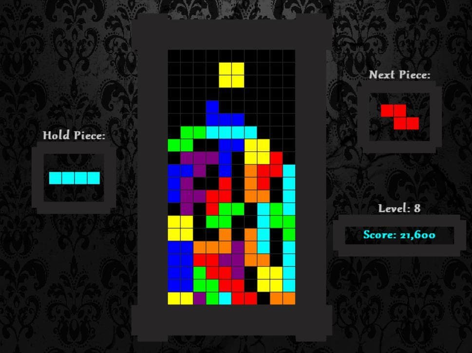 Tetris (itch) (ArtinMolaeiForouhar) screenshot 4
