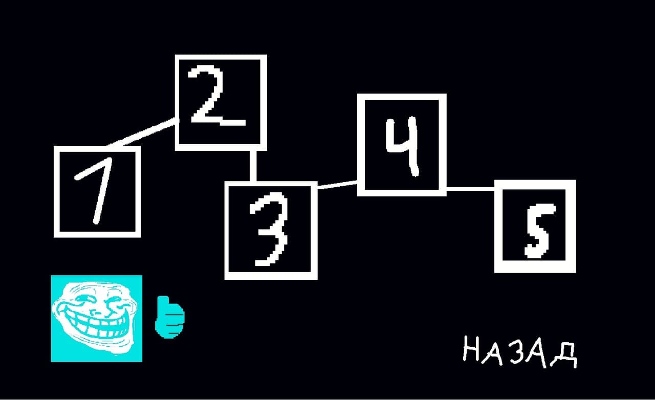 Синий куб 0.1 version screenshot 3