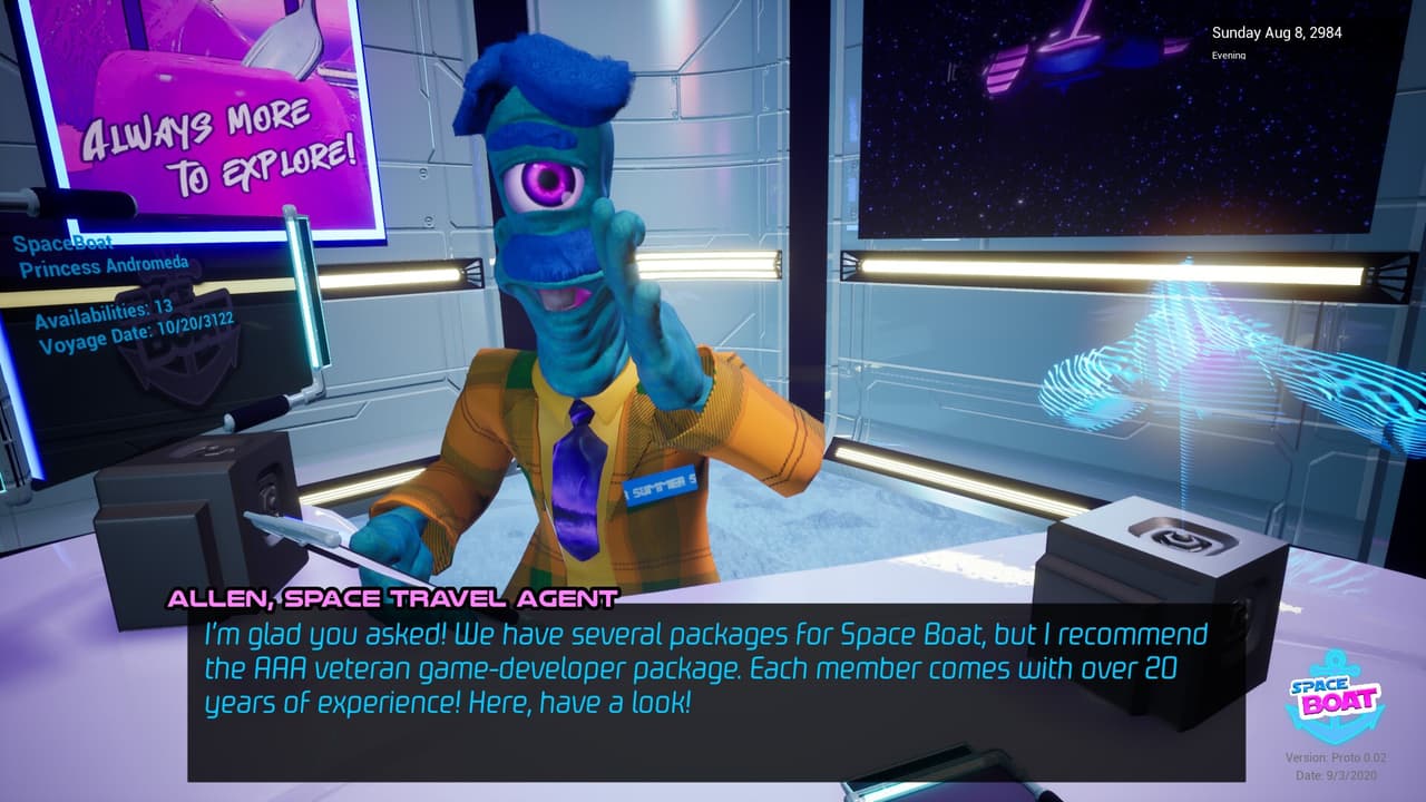 Space Boat - Demo screenshot 3
