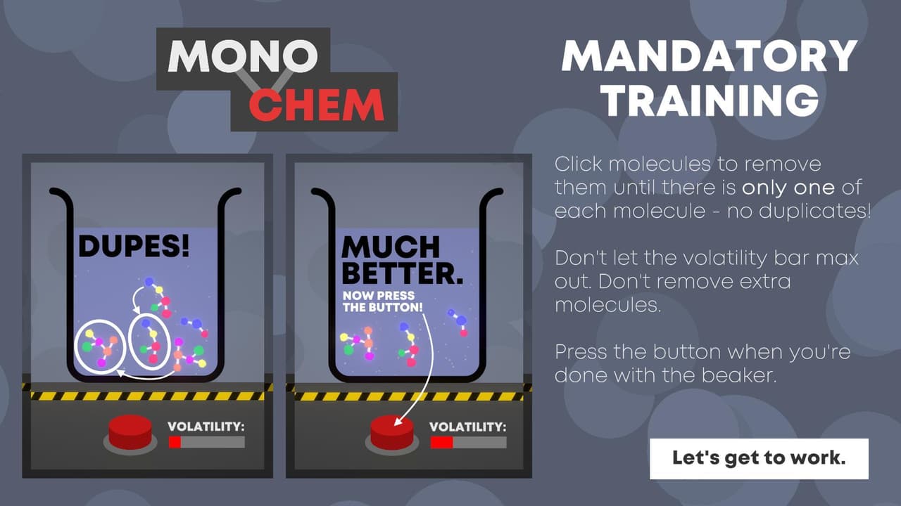 MONOCHEM screenshot 3