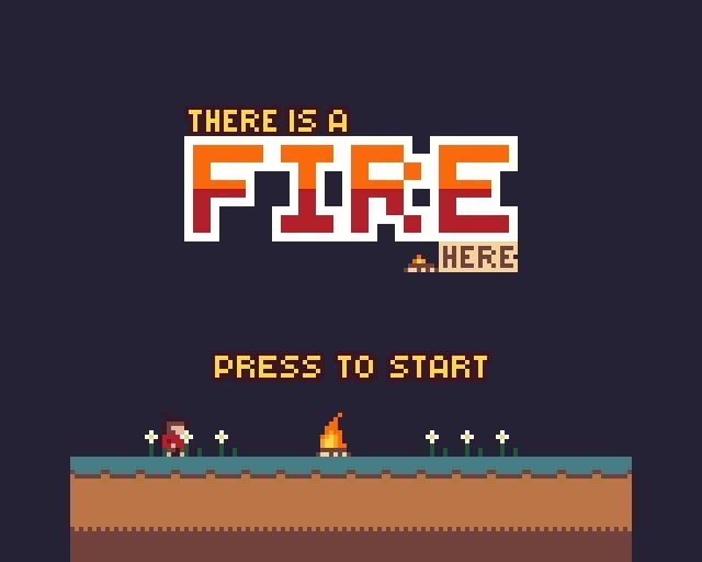 There is a fire Here