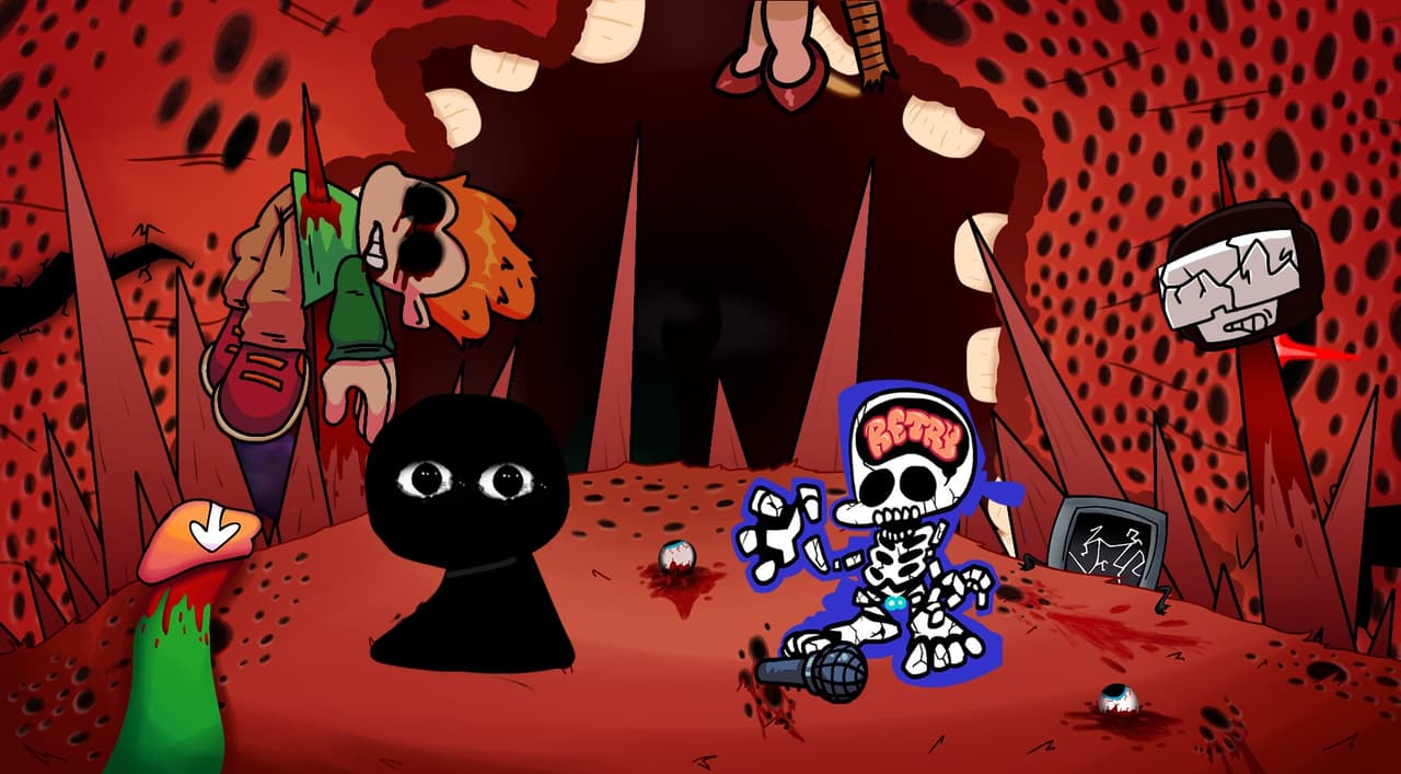 fnf vs bob v2 with flippy v .1 screenshot 2