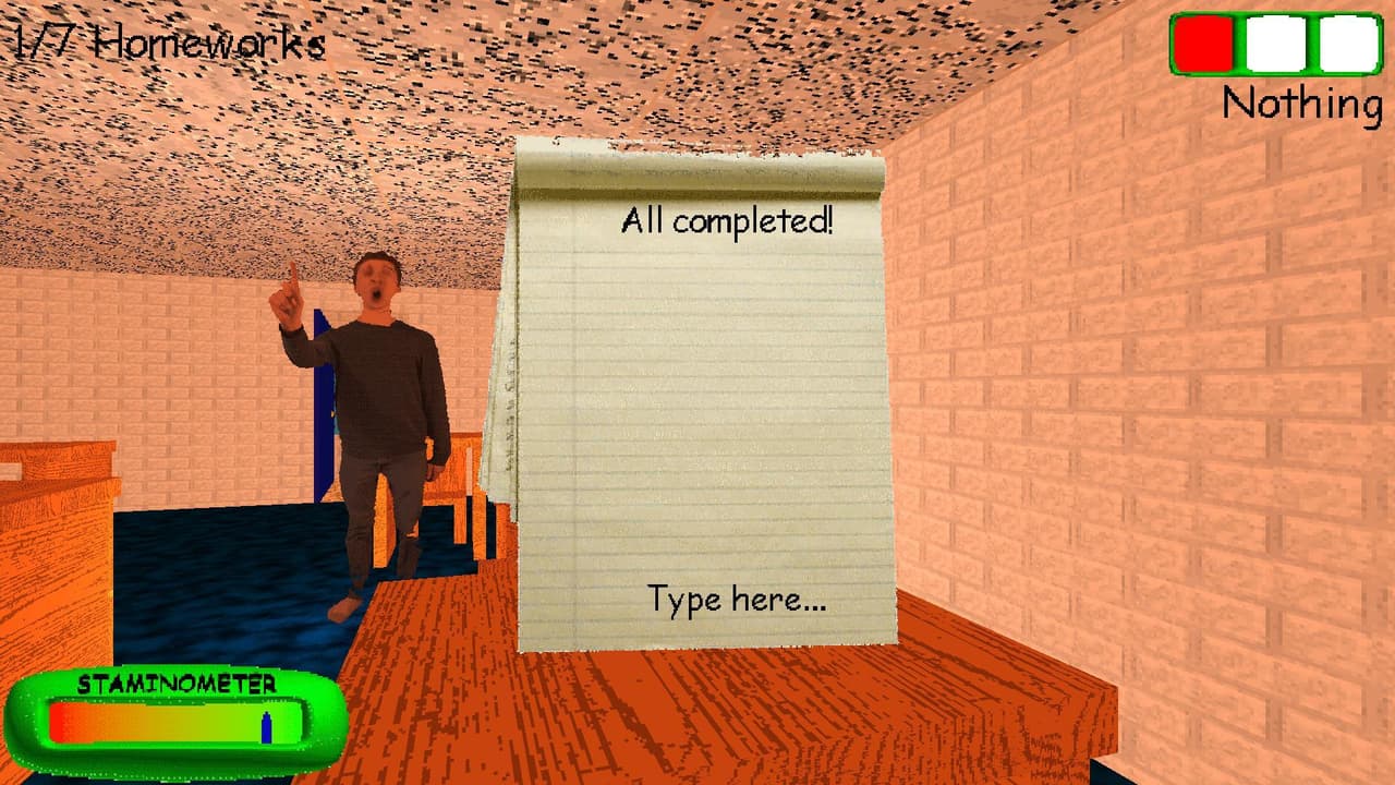 Baldi is Stuck Remastered! screenshot 3