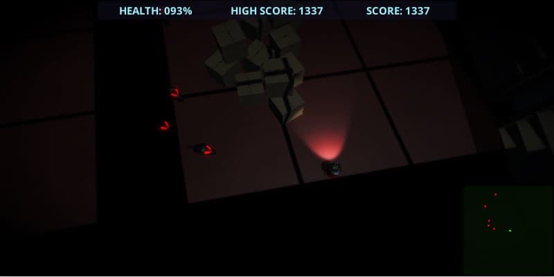 LD37 - Scarehouse screenshot 2