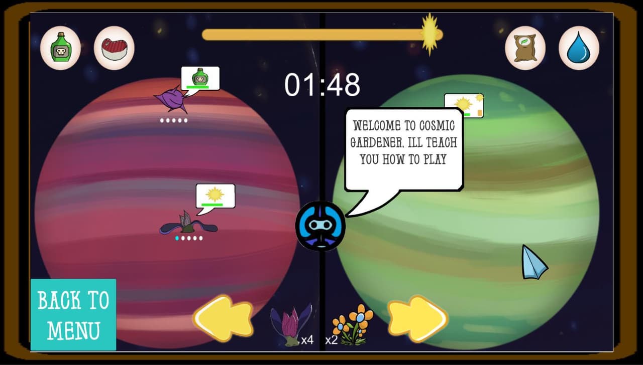 Cosmic Gardener screenshot 2