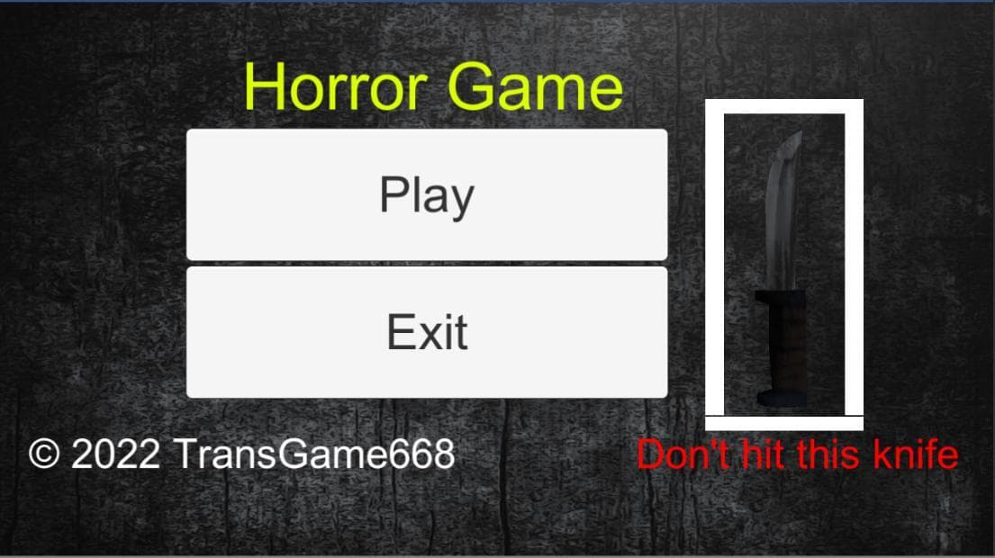 Horror Game (TransGame668) screenshot 2