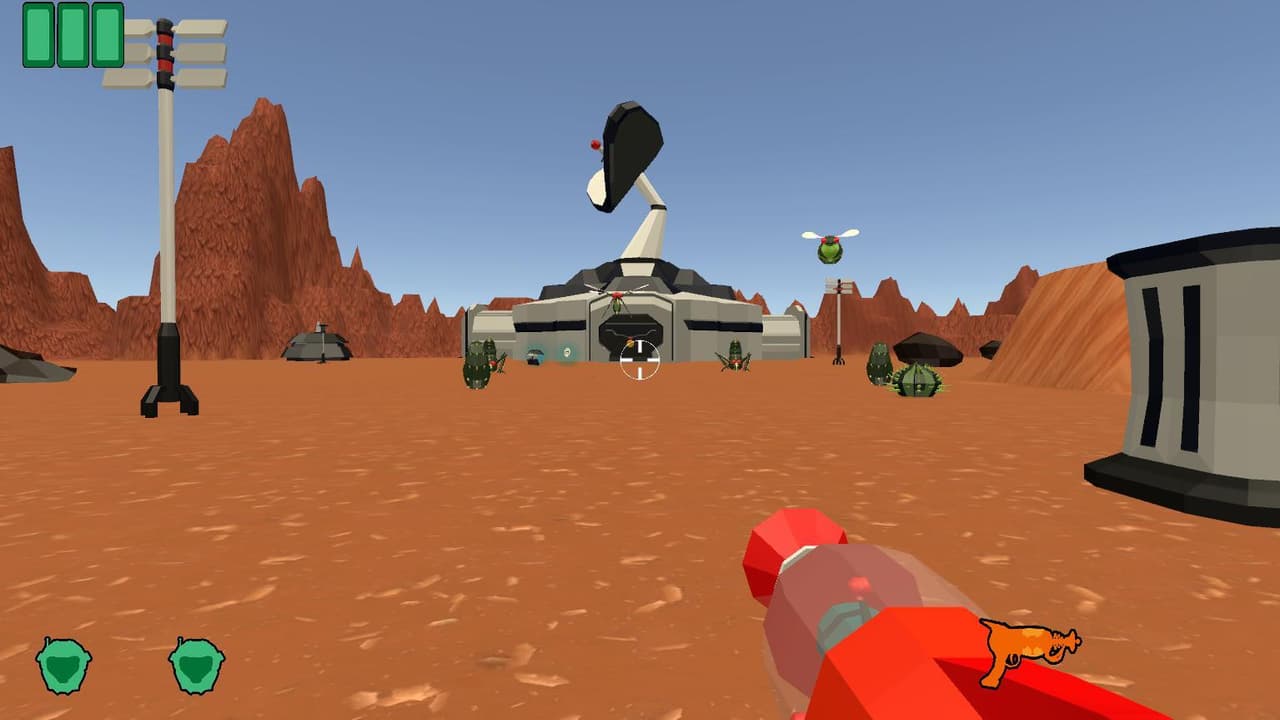 Insects take on Mars
