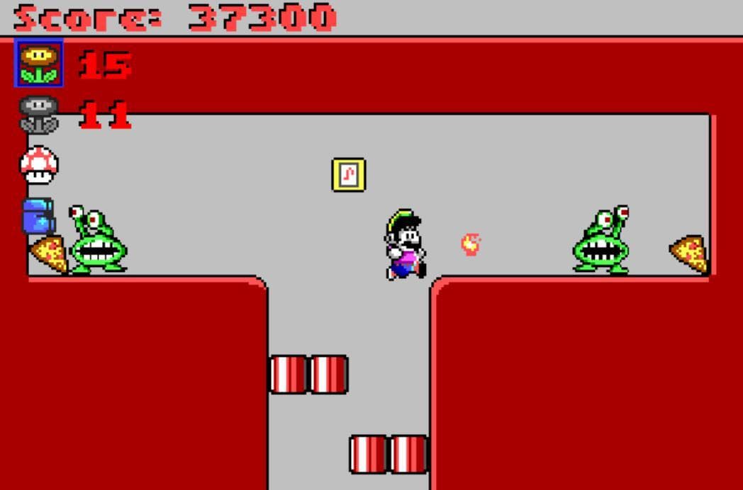 Super Mario in Marooned on Mars