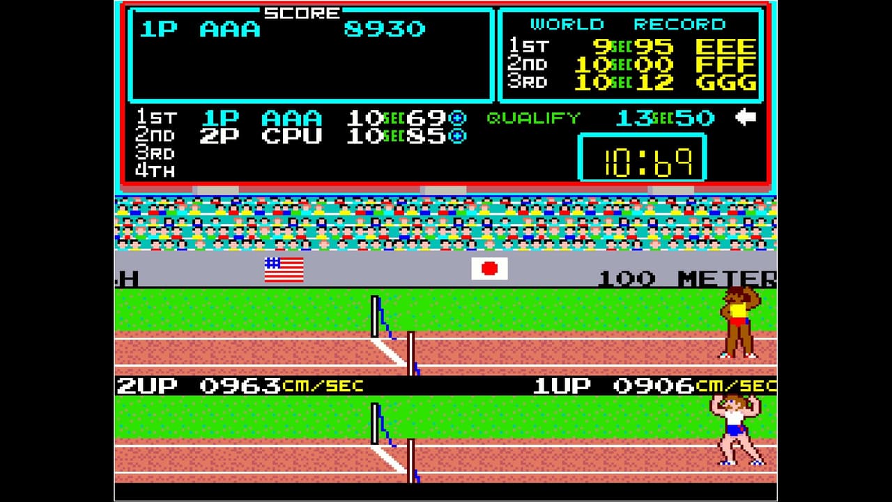 Arcade Archives TRACK & FIELD screenshot 3