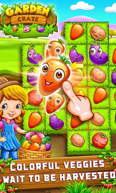 Garden Craze - Fruit Legend Match 3 Game screenshot 2