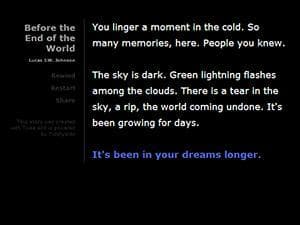 Before the End of the World