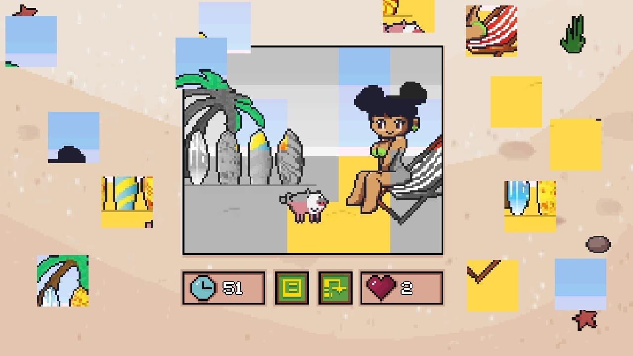 Beach anime day screenshot 2