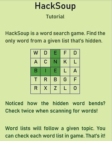 HackSoup screenshot 3