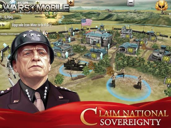 Wars Mobile:World War II screenshot 2