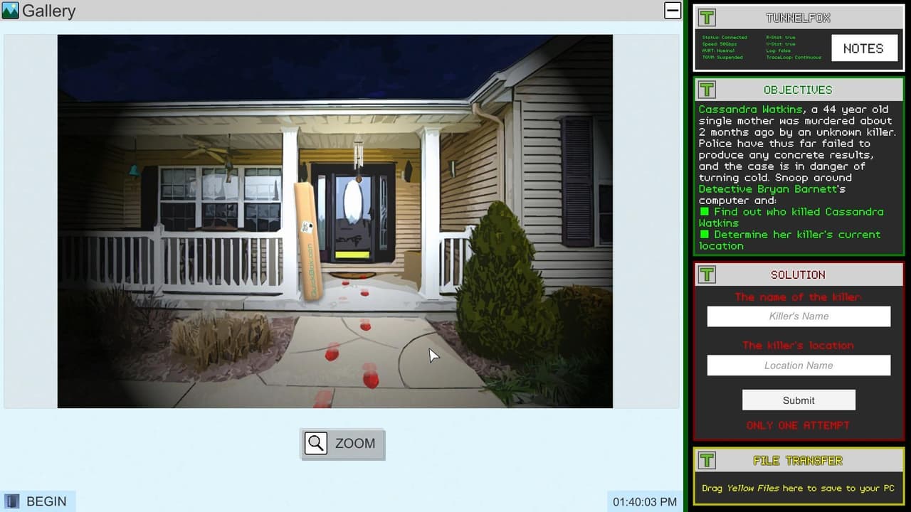 GREYHAT - A Digital Detective Adventure (Demo) screenshot 2