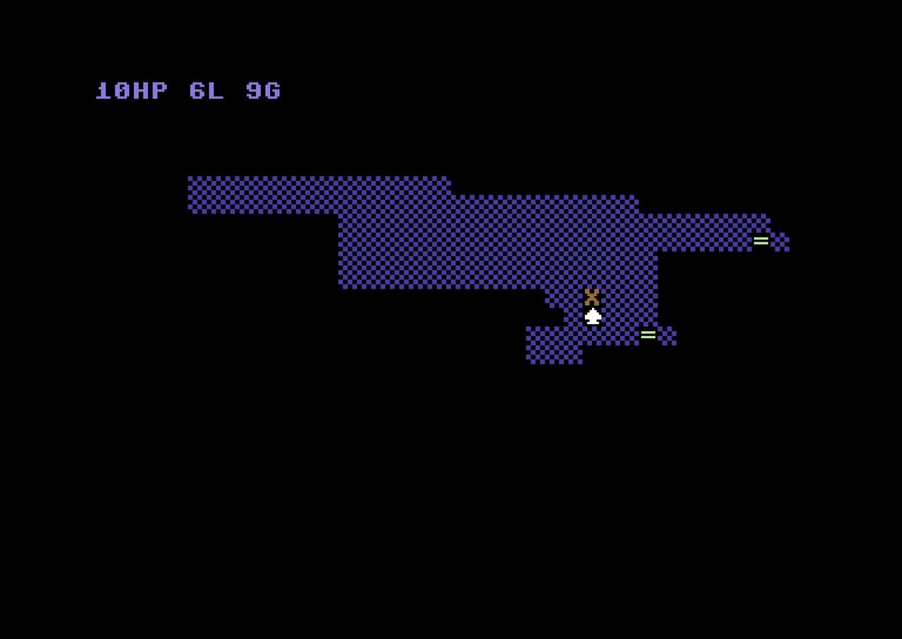 Roguelike 10 (C64) by Bago Zonde screenshot 5