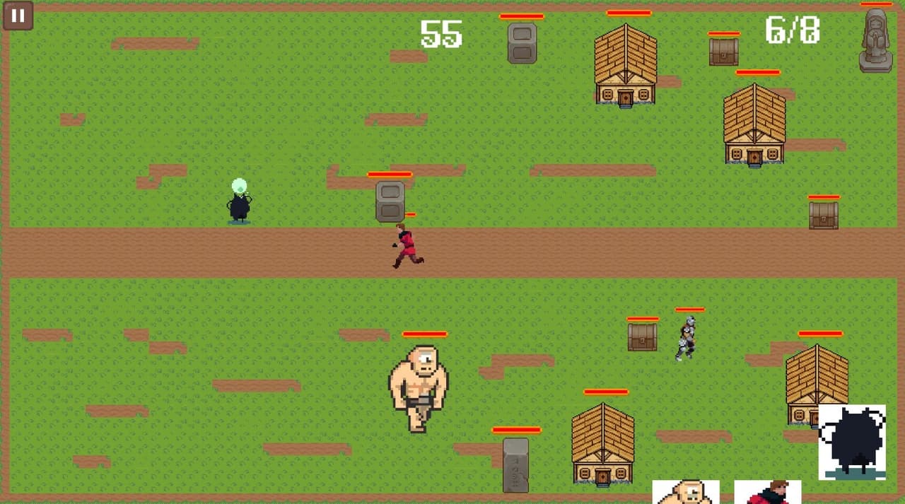 Village Invader (Winter) screenshot 3