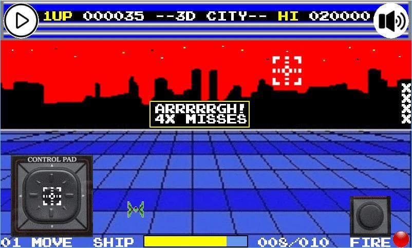 Retro 3D City