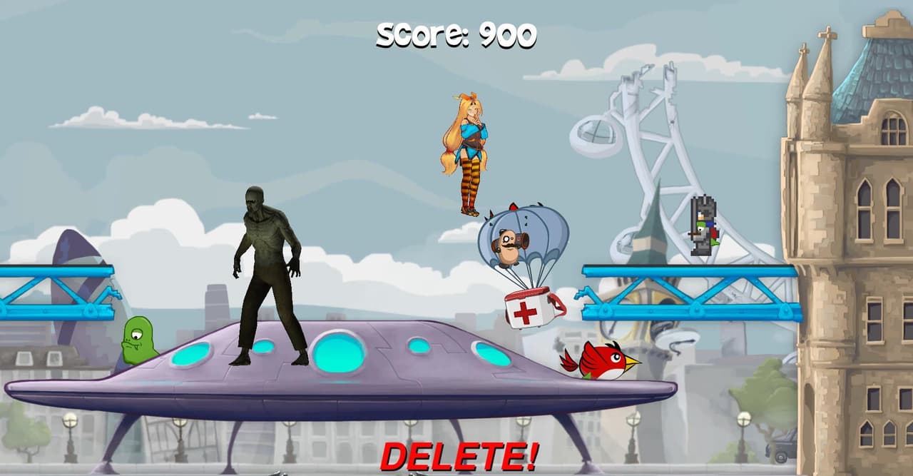 The #BROKEN Side-Scroller screenshot 5