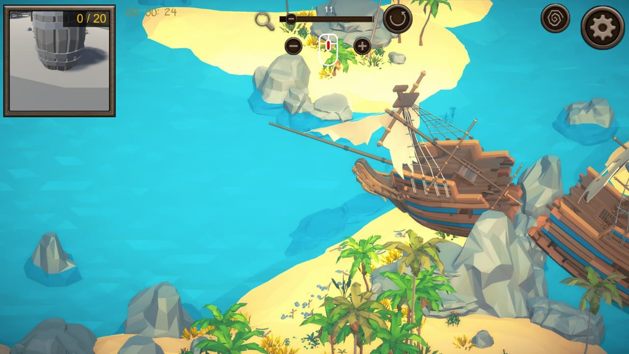 Hidden Pirates Top-Down 3D screenshot 2