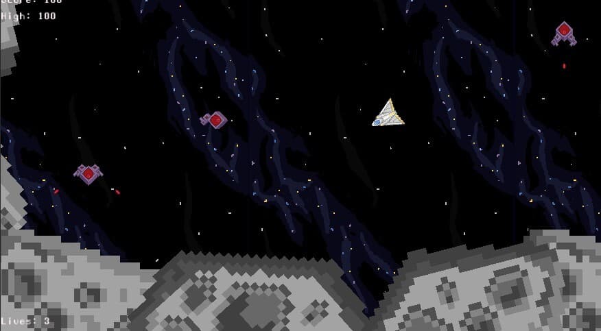 Space Shooter (itch) (Udjiniia) screenshot 2