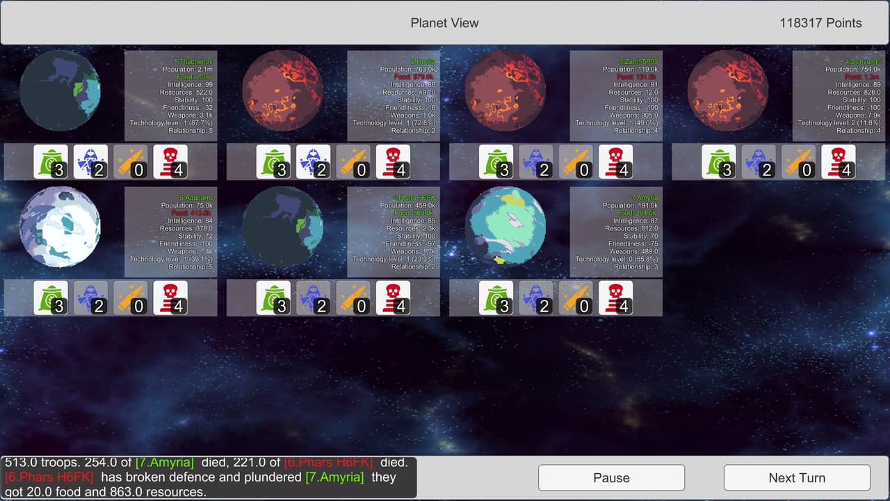 Planet Manager screenshot 2