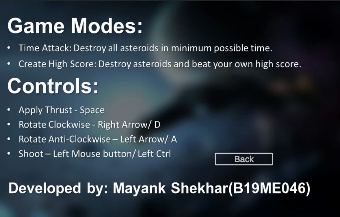 Asteroids (itch) (mynk98)