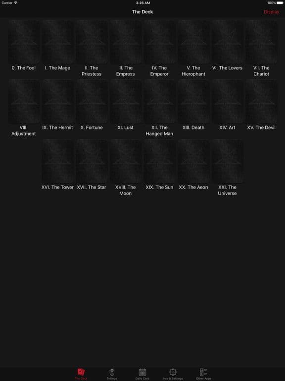 Sabbatic Tarot HD screenshot 3