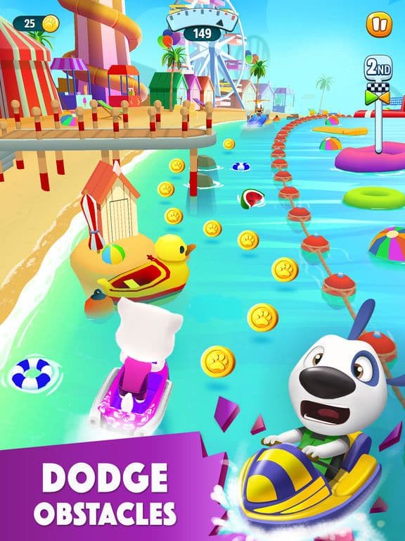 Talking Tom Jetski 2 screenshot 4