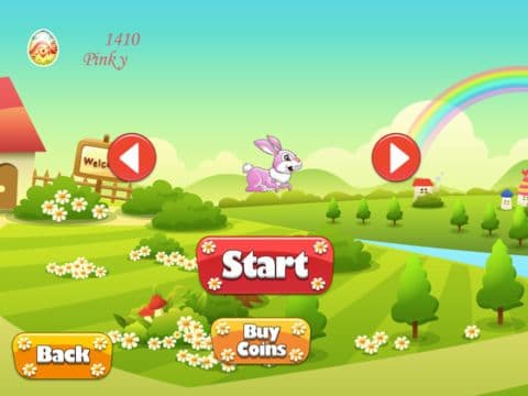 Easter Bunny Egg Hunt Run and Jump Collect them All screenshot 3
