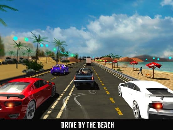 VR Highway Racing in Car Driver screenshot 5