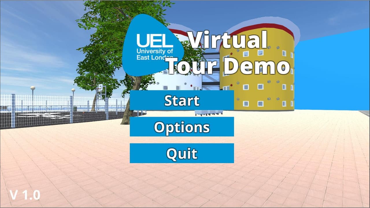 UEL Virtual Tour screenshot 2