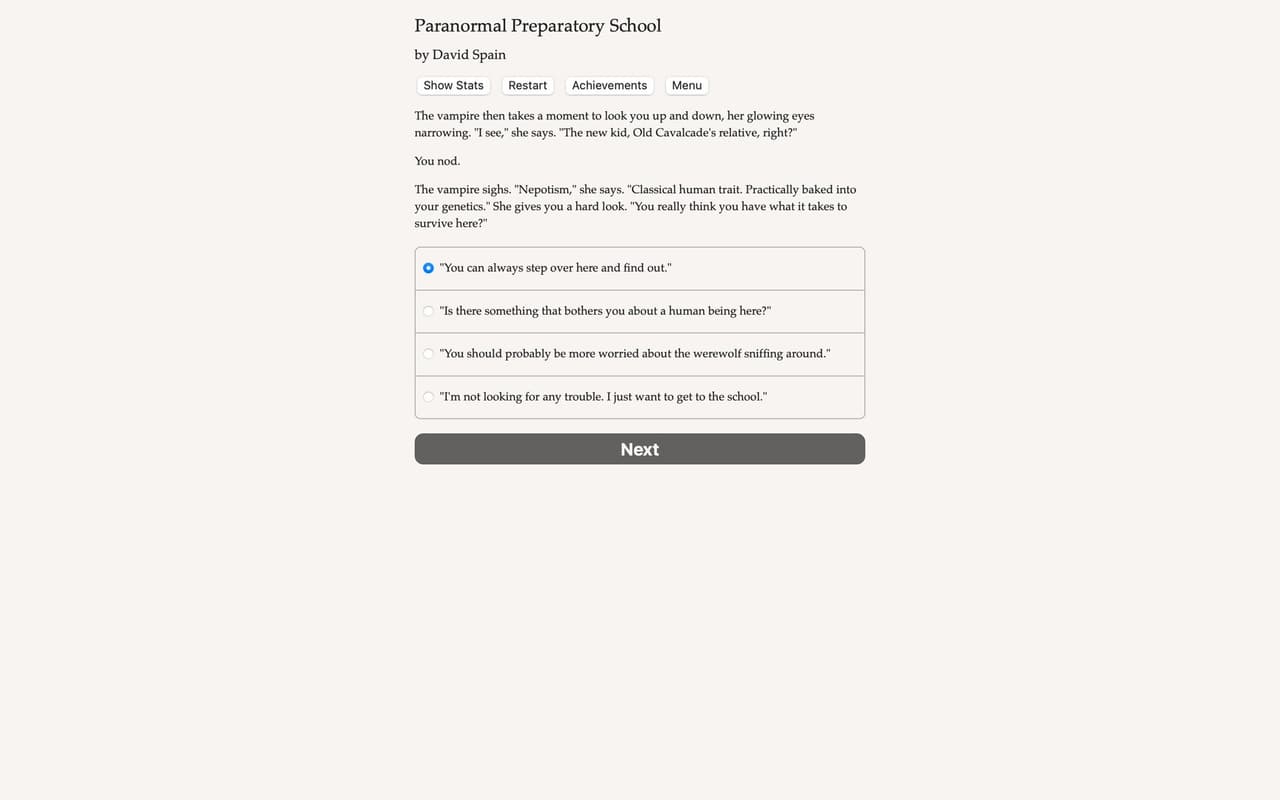 Paranormal Preparatory School screenshot 4