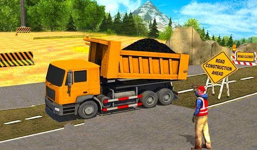 Road Builder Construction Sim Games screenshot 2
