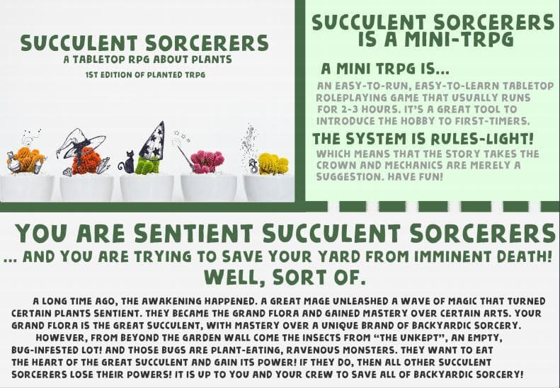 Succulent Sorcerers!