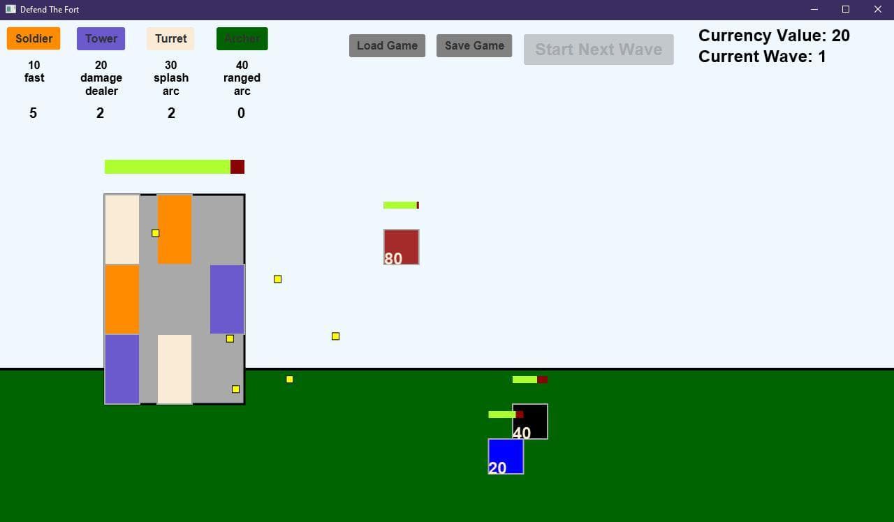 Defend The Fort (itch) screenshot 2