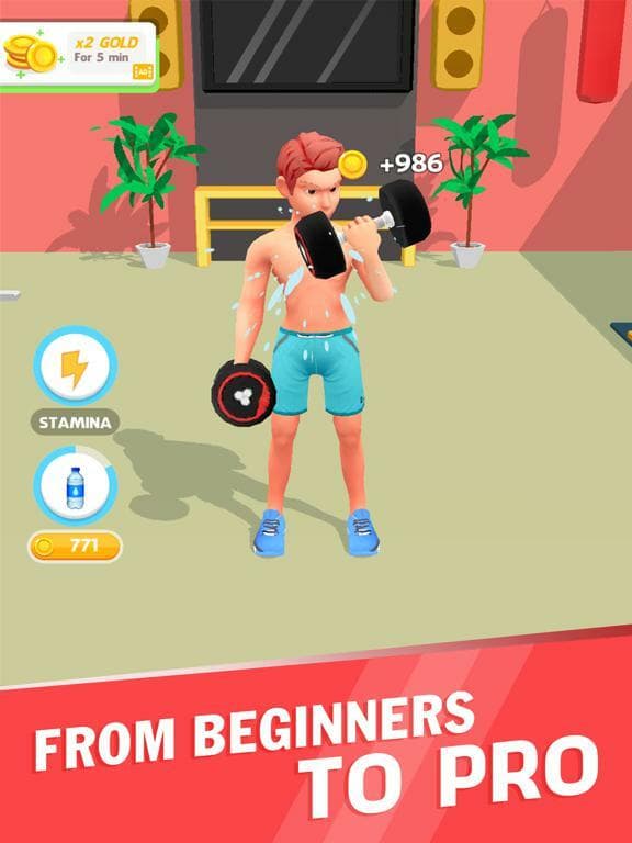 Idle Workout Fitness screenshot 2
