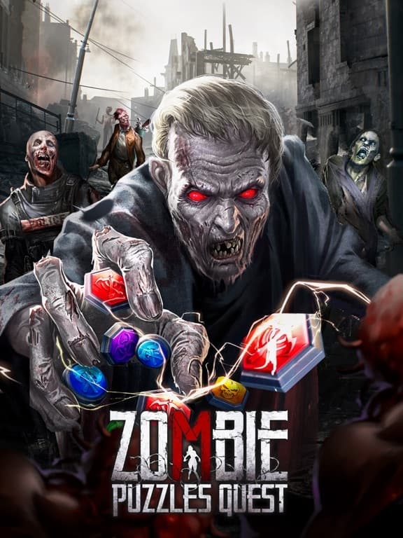Zombie Puzzles Quest screenshot 2